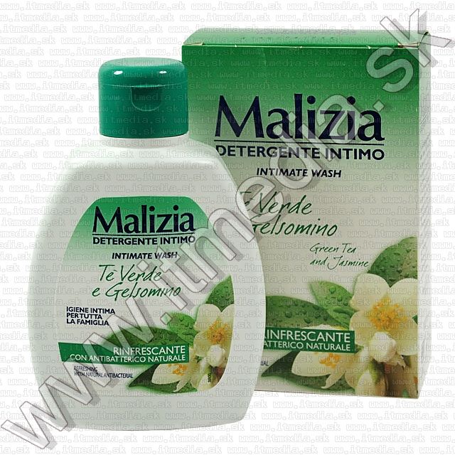 Image of Malizia intim folyékony szappan zöldtea és jázmin 200ml (IT8222)